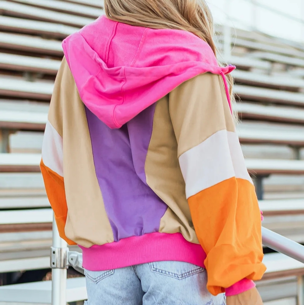 Madison Color Clash Hoodie - Picture 7 of 8